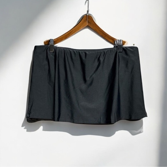 🌻American Living Black Skirted Swim Suit Bottom with Brief Size 12 - Picture 3 of 4